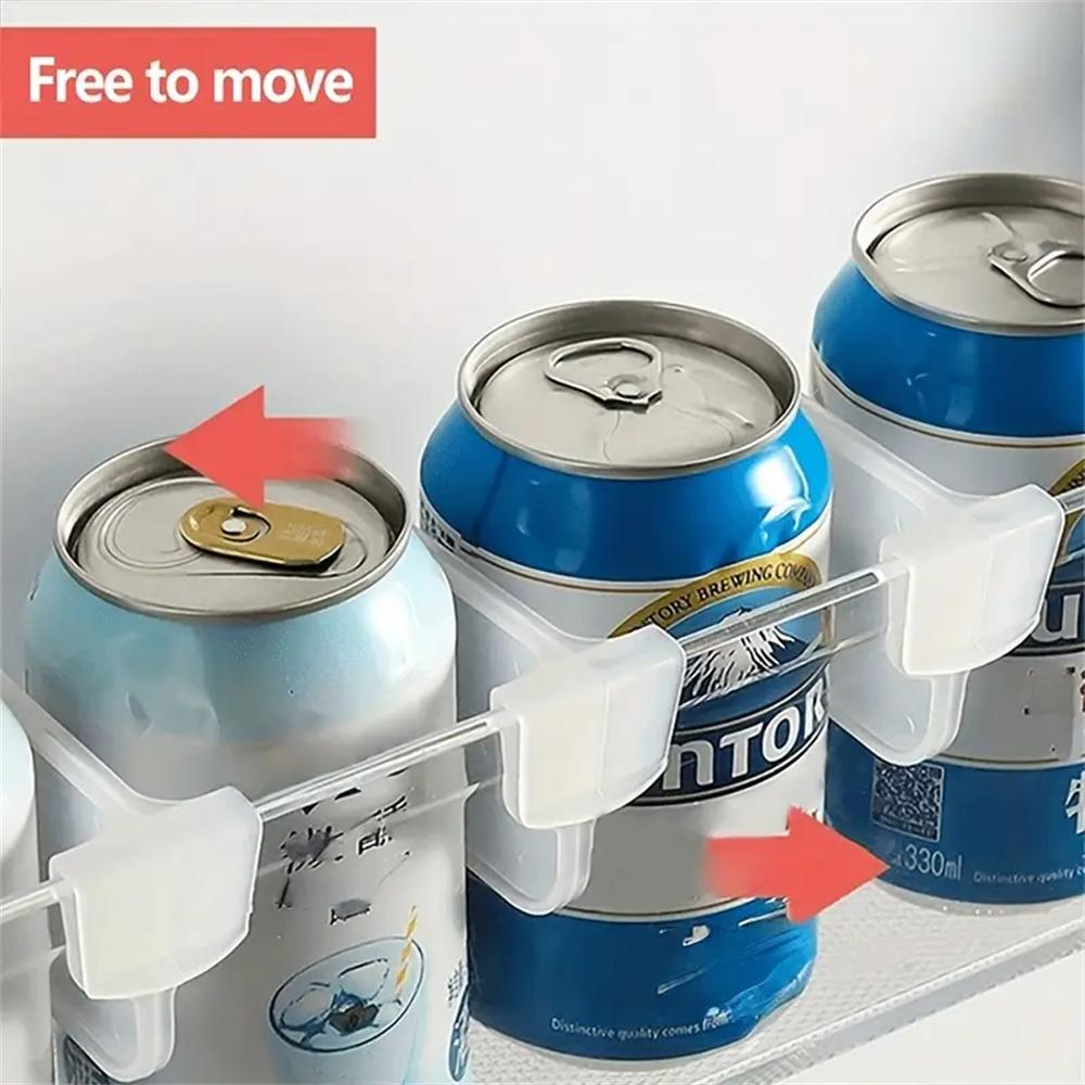 5/20 шт. утолщенных панелей для перегородок холодильника, многофункциональный органайзер для хранения с боковой дверью для экономии места в доме