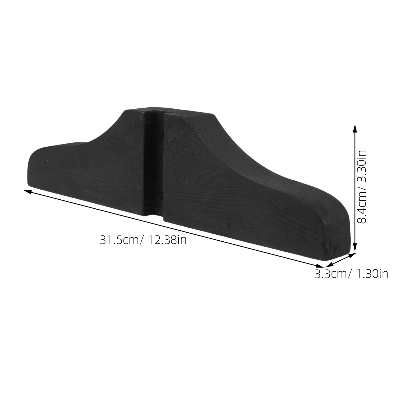 2 шт. Основание для перегородки комнаты Японская подставка для панелей перегородок для дома, офиса, держатель для экранов, прочные опорные ножки чёрный